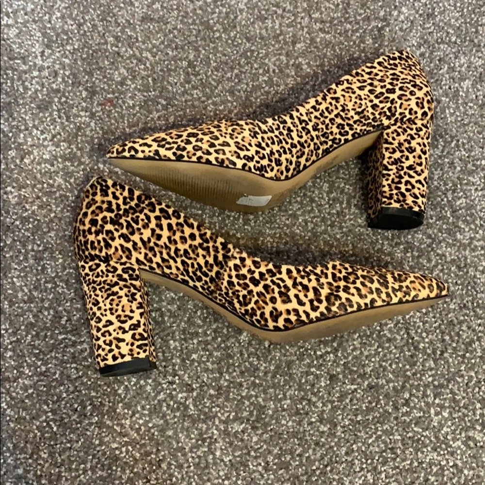 Express Leopard Print Pumps. - image 3